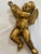 Gold Early 19th Century Pair of Angel’s Ceramic For Sale - Image 8 of 9