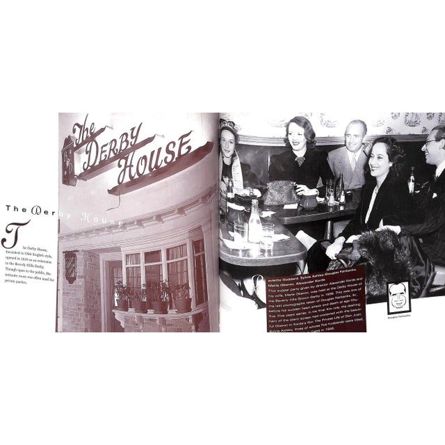 1990s "The Brown Derby Restaurant: A Hollywood Legend" 1996 Cobb, Sally Wright and Willems Mark For Sale - Image 5 of 12