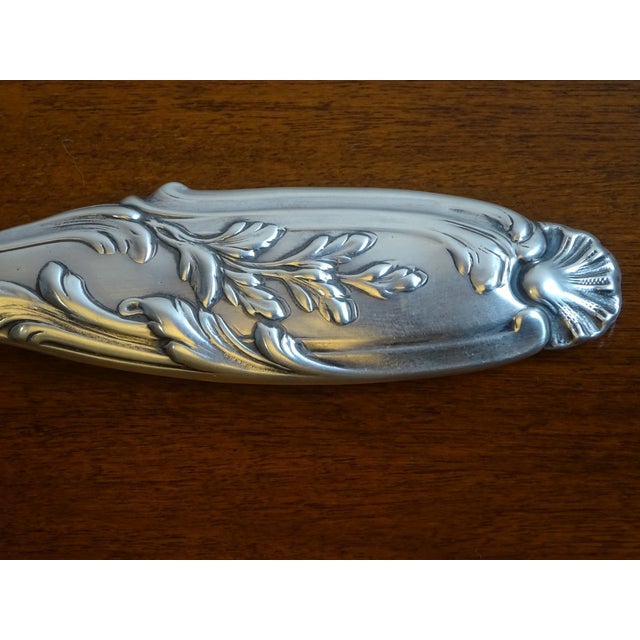Silver Hand Mirror, 1890s For Sale - Image 16 of 18