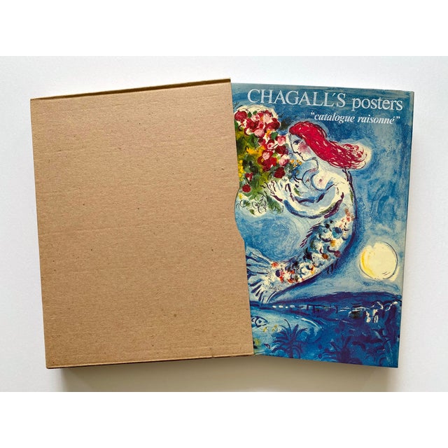 This " Chagall's Posters : Catalogue Raisonne " very rare vintage 1975 first edition lithograph print Marc Chagall...