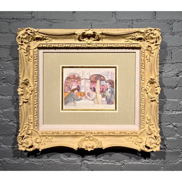 American Don Freeman –West Side Bar and Grill–1960s New York City Social Realist Painting For Sale - Image 3 of 12