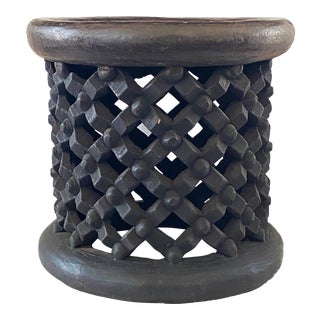 African Bamileke Spider Stool/Table For Sale