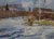 Contemporary Leonid Vaichlia, Cold Morning, 1982 For Sale - Image 3 of 3