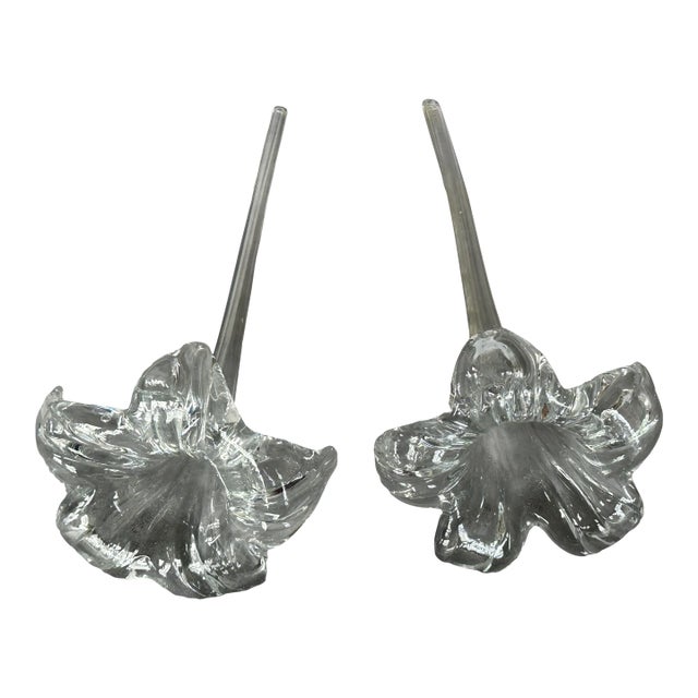 Antique Victorian Glass Crystal Flower Epergne Vases For Sale