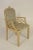 1970s Wood Pagoda Armchairs - A Pair For Sale - Image 10 of 13