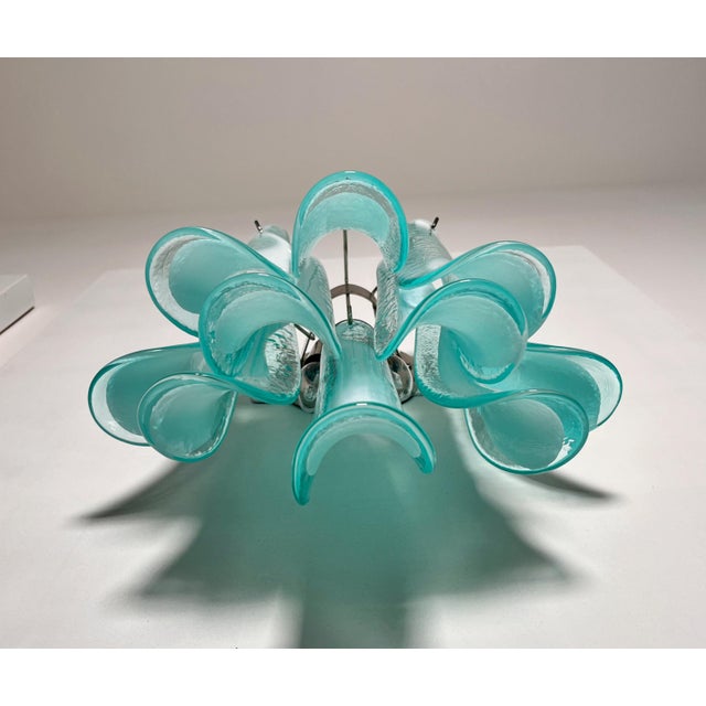 Vintage Italian Murano Wall Lights from Mazzega, 1990s, Set of 2 For Sale - Image 6 of 15