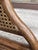 McGuire San Francisco Rattan & Cane Toboggan Dining Armchairs on Casters - Pair For Sale - Image 11 of 12
