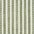 Traditional Sample - Schumacher Mathis Ticking Stripe Fabric in Sage For Sale - Image 3 of 3