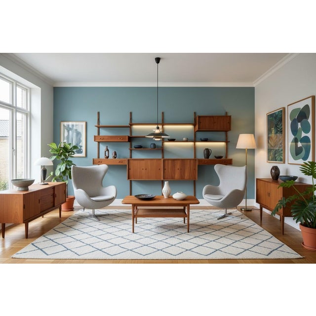 Large PS System Shelving in Teak, Denmark, 1960s For Sale - Image 6 of 18