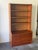 Mid-Century Modern Vintage Danish Teak Display Bookcase With 3 Drawers – Mid Century Modern Storage Cabinet For Sale - Image 3 of 9