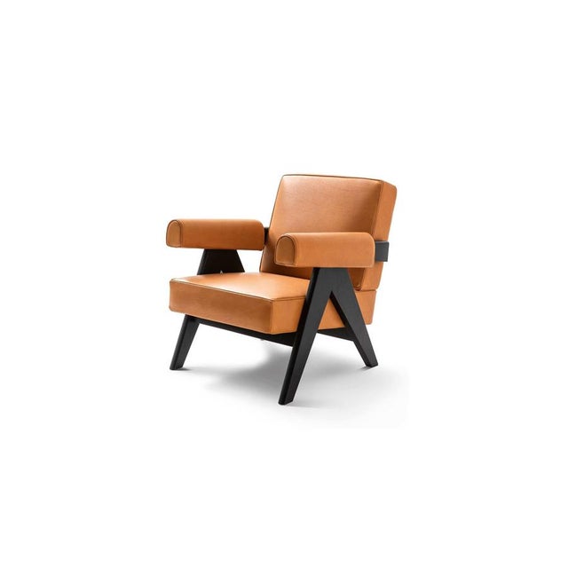 Capitol Complex Armchair by Pierre Jeanneret for Cassina For Sale - Image 4 of 11