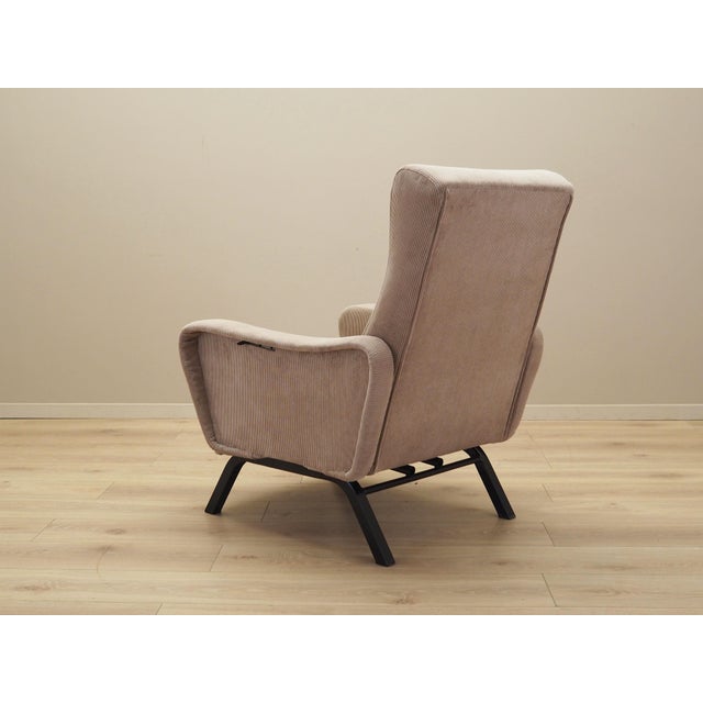 Metal Italian Adjustable Armchair, Italy, 1970s For Sale - Image 7 of 12