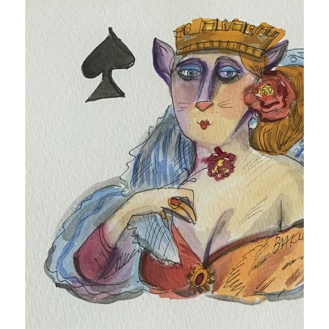 Hanna Bakula, Lady of Spades, 2007 For Sale - Image 4 of 7