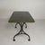Steel Garden Bistro Table with Curved T-Profiles, 1950s For Sale - Image 9 of 18