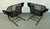 Pair of Vintage Mesh Spring Lounge Chairs Attributed to Russell Woodard For Sale - Image 9 of 16