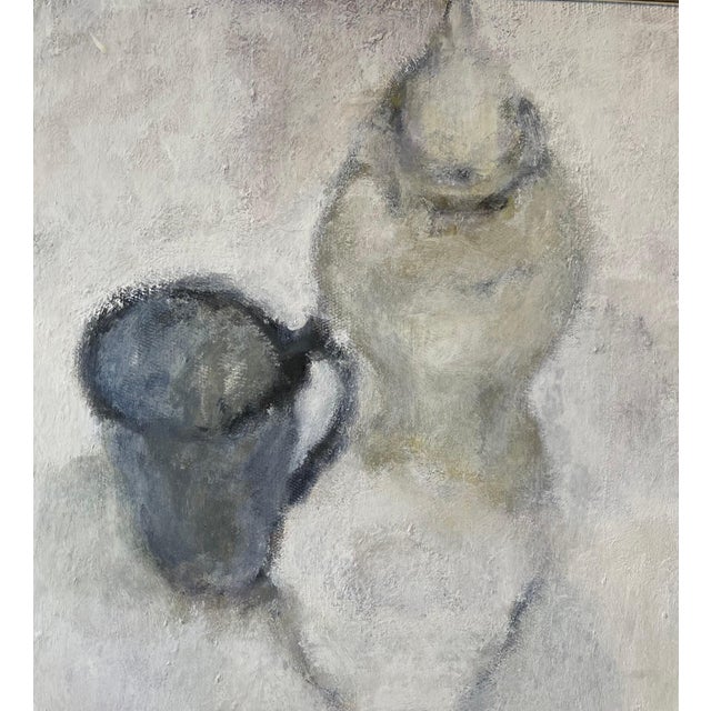 1990s Betsy Podlach, Still Life Oil Painting Betsy Podlach American Post Feminist Modernist Art For Sale - Image 5 of 11