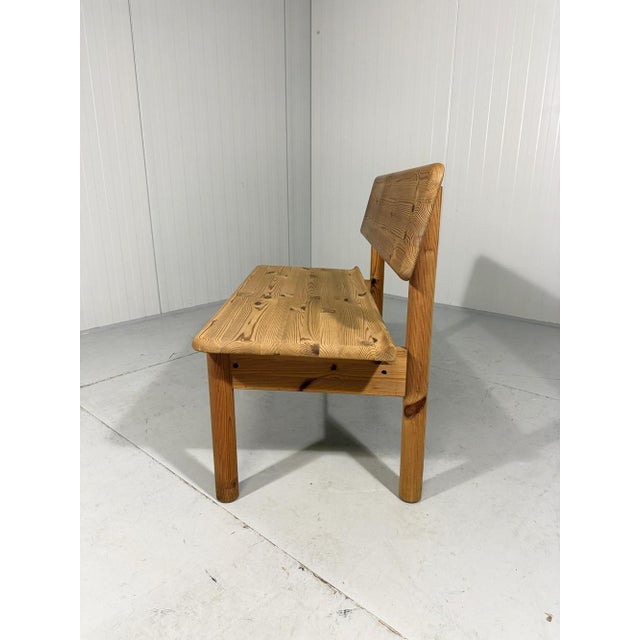 Pine Bench with Storage from Korup Stolefabrik, Denmark, 1970s For Sale - Image 3 of 18