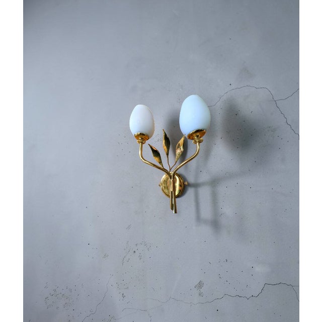 Brass Wall Light from Itsu Finland, 1950s For Sale - Image 9 of 11