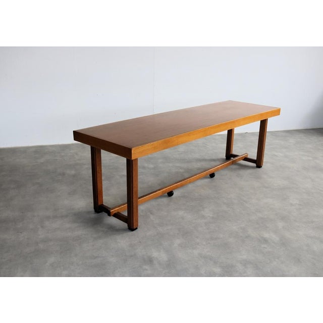 Art Deco Oak Conference Table, 1930s For Sale - Image 11 of 11