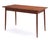 Versatile Mid Century Walnut Writing Desk Dining Table 1960s For Sale - Image 4 of 12