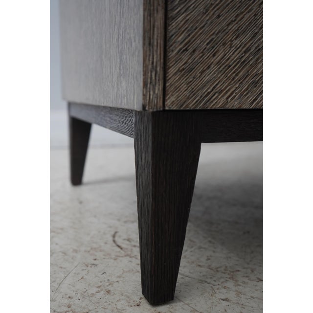 Pair Jonathan Charles Modern Design Nightstands For Sale - Image 9 of 12