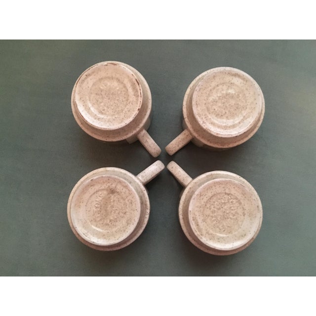 Mid 20th Century Mid 20th Century English Brown Floral Coffee Set- 7 Pieces For Sale - Image 5 of 13