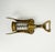Rustic European Italian Brass Corkscrew, Unlacquered For Sale - Image 3 of 7