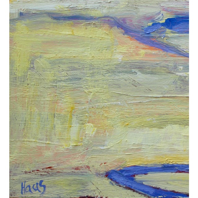 Wood Quiet Places & Journeys — Modern Abstract Landscape (Original Oil Painting) For Sale - Image 7 of 18