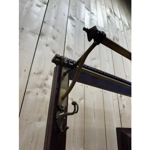 English Wardrobe in Mahogany For Sale - Image 3 of 8