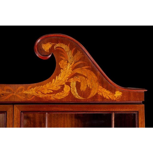 Mid-Century Trumeau Bookcase or Cabinet by Paolo Buffa, 1940 For Sale - Image 14 of 18