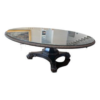 Tommy Bahama Kingston Bonaire Round Wood Pedestal Dining Table For Sale