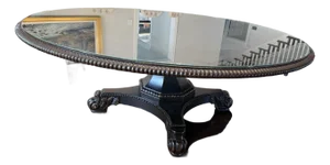 Tommy Bahama Kingston Bonaire Round Wood Pedestal Dining Table