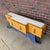 Tommi Parzinger Wall-Mounted Console Cabinet Credenza With White Tile Top in the Style of Tommi Parzinger For Sale - Image 4 of 12