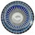 Cobalt Cut-to-Clear Crystal Pique Fleurs Vase with Grille from Val Saint Lambert, 1935 For Sale - Image 6 of 11