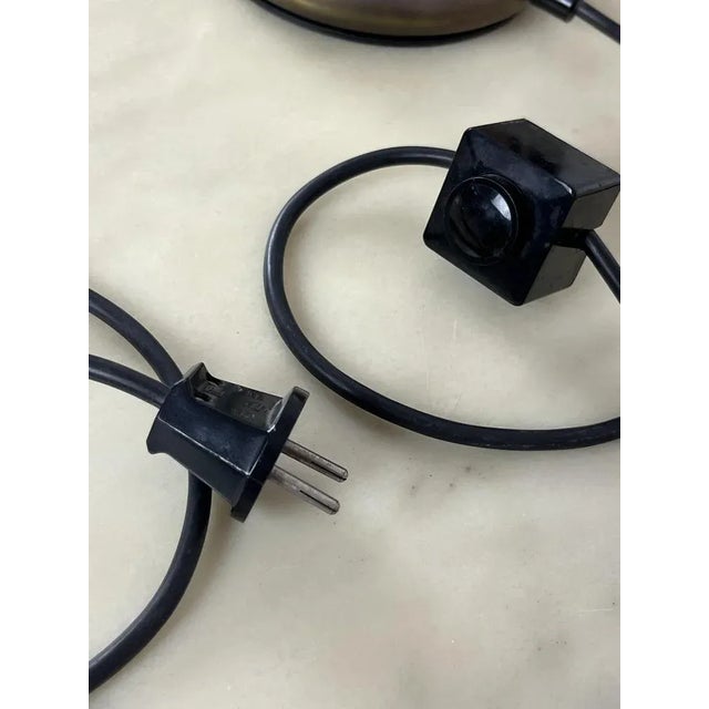 Murano and Otto Glass Table Lamp by F. Fabbian, Italy, 1970s For Sale - Image 11 of 12