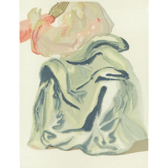 Abstract 1963 Dalí Divine Comedy Engraving Paradis Chant 29 "La Grande Beauté De Béatrice" (The Great Beauty of Beatrice) For Sale - Image 3 of 9