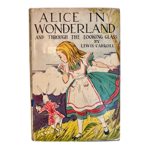 Vintage 1940 Alice in Wonderland Book