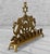 Share Vintage Traditional Brass Lions of Judah Hanukkah Menorah For Sale - Image 4 of 8