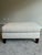 Late 20th Century Baker Furniture Tufted Wing Chair With Matching Ottoman For Sale - Image 9 of 12
