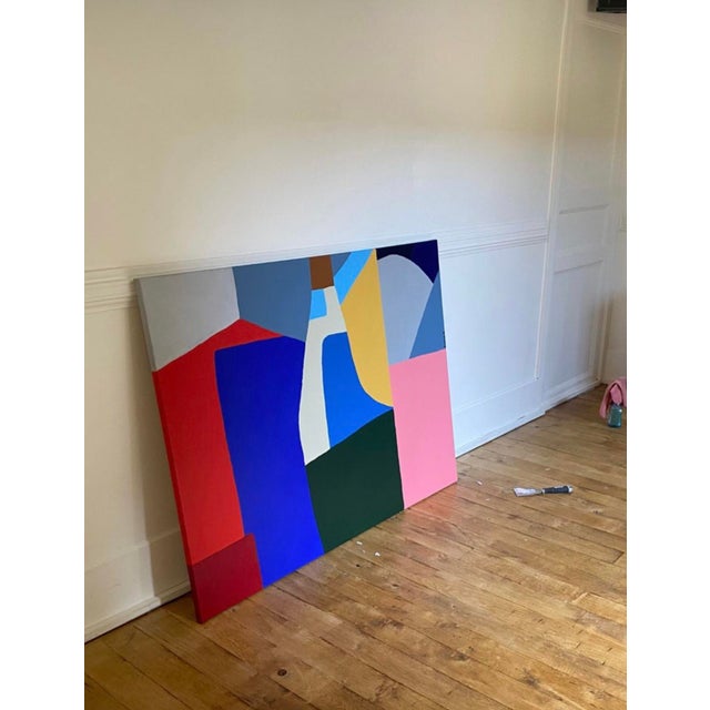 Bodasca, Colorful Abstract Composition No. 4, 2026, Acrylic on Canvas For Sale - Image 6 of 13