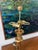 Frederick Cooper Frederick Cooper Antiqued Gilt Neoclassical Fluted Column Table Lamp For Sale - Image 4 of 10