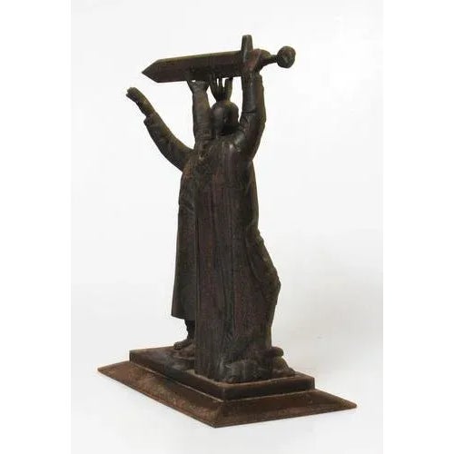 Kasli Cast Iron Figure For Sale - Image 5 of 13