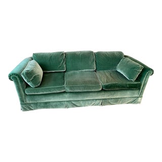 1980s Baker Modern Three Seat Sofa For Sale