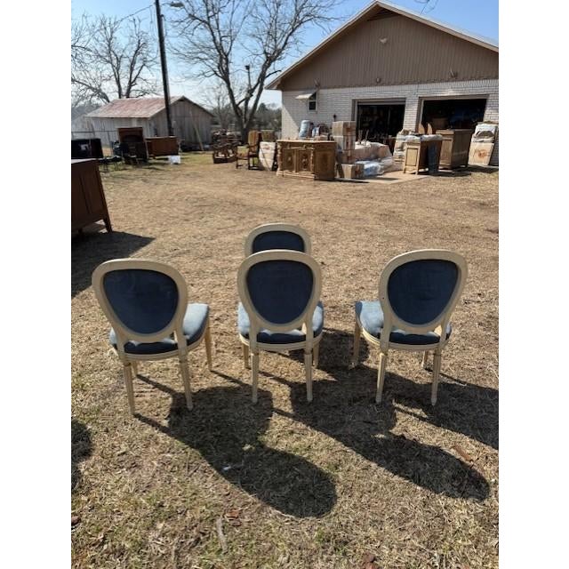 19th Century Louis XVl Dining Chairs - Set of 4 For Sale - Image 14 of 15