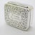 Vintage British Handmade Genuine Sterling Silver 925 Chiseled Pill Trinket Box For Sale - Image 4 of 17