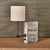 Not Yet Made - Made To Order On a Shelf Lamp - Travertine/Bronze For Sale - Image 5 of 7