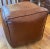 Sarreid Oversized Leather Cube Ottoman For Sale In Boston - Image 6 of 8