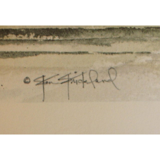 "Christ Church at Frederica" Print by Stan (Joel) Strickland For Sale - Image 4 of 6