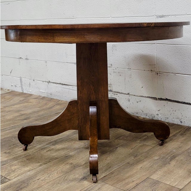 Antique Mission Arts and Crafts Tiger Oak Quarter Sawn