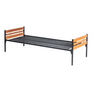 Vintage Dutch Single Bed from Dico Holland, 1970s For Sale